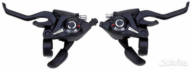 Манетки с торм. ручками индексные на 21 (3х7)