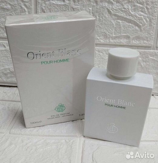 Fragrance World Orient Blanc pour homme 100 ml