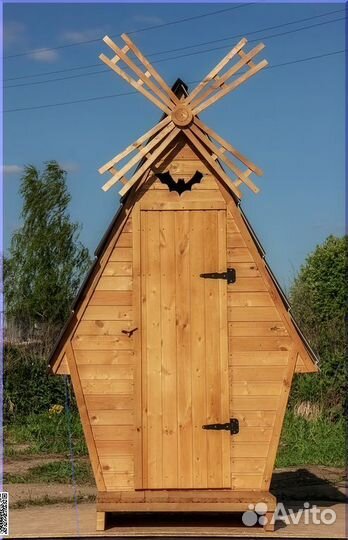 Уличный туалет с установкой ART126