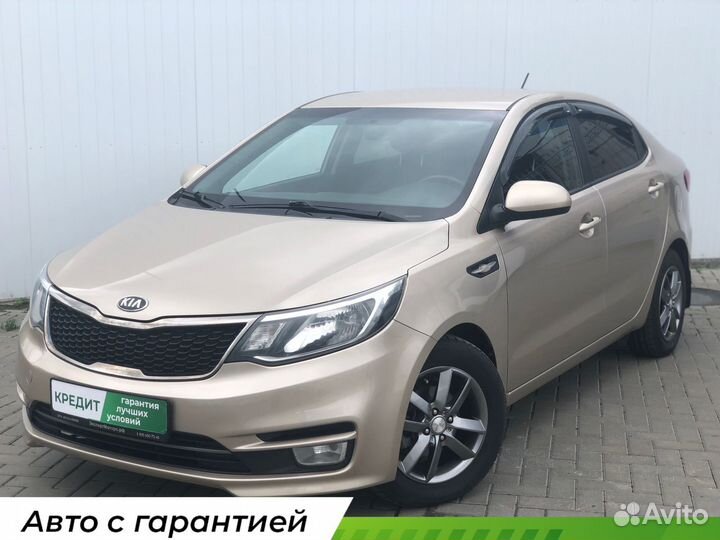 Kia Rio 1.6 МТ, 2015, 120 000 км