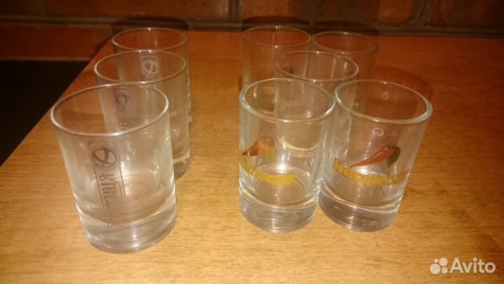 Рюмки стеклянные