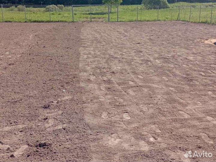 Услуги мотоблока. Вспашка фрезой