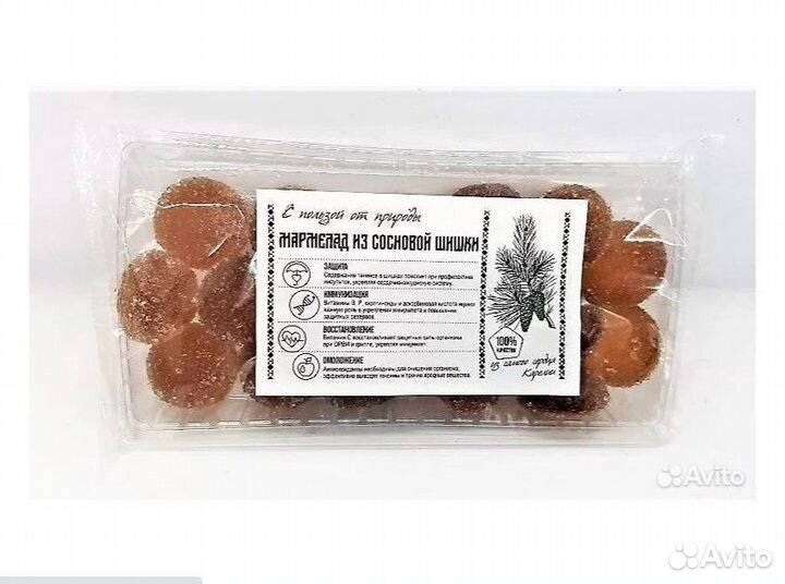 Мармелад из сосновой шишки опт