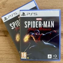 Spider man miles morales ps5 диск новый