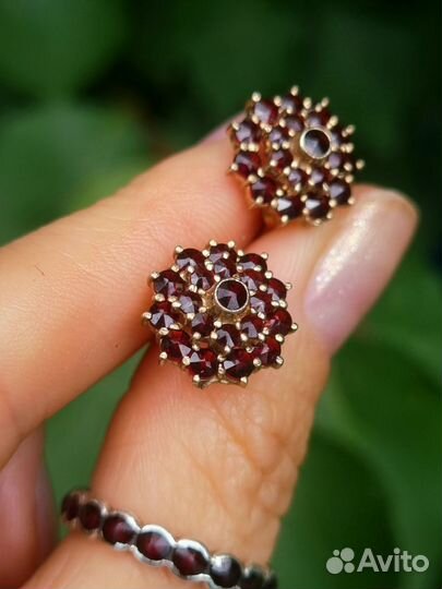 Винтажные Серебряные серьги