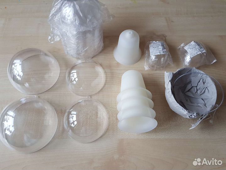 Заготовки для декорирования новогодних игрушек