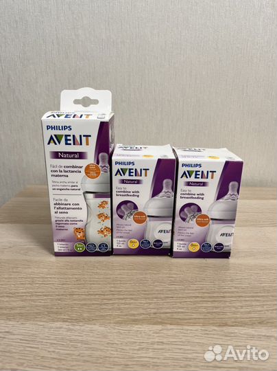 Бутылочка для кормления philips avent
