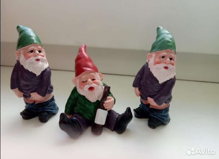 Гном фигурка интерьерная