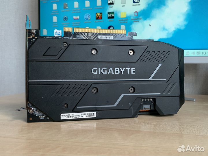 Видеокарта Gigabyte RTX 2060 6gb + гарантия