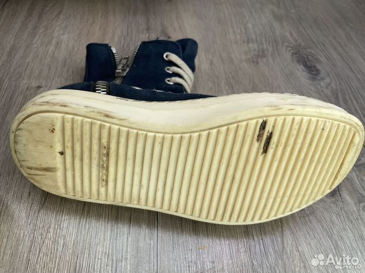 Кеды rick owens drkshdw