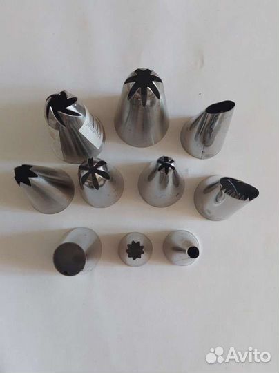 Кондитерские насадки 10 штук