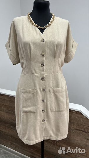 Платье новое летнее хлопок р.L