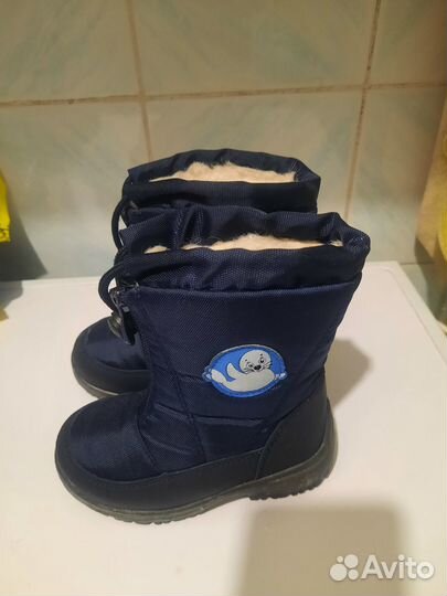 Сапожки зимние детские 24