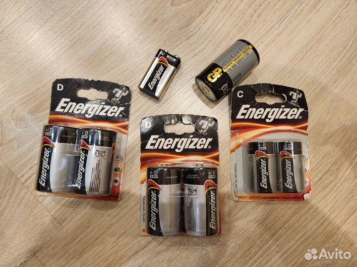 Батарейки energizer