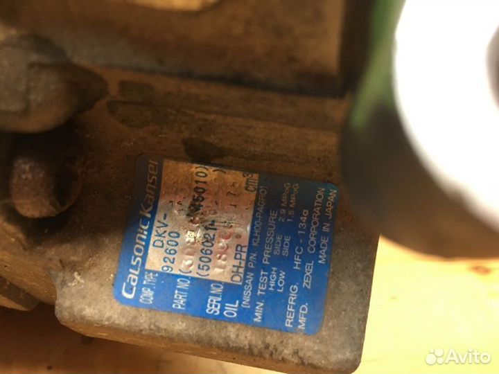 Компрессор кондиционера Nissan Cube AZ10 CGA3DE