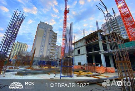 Ход строительства ЖК «Кристалл-2» 1 квартал 2022