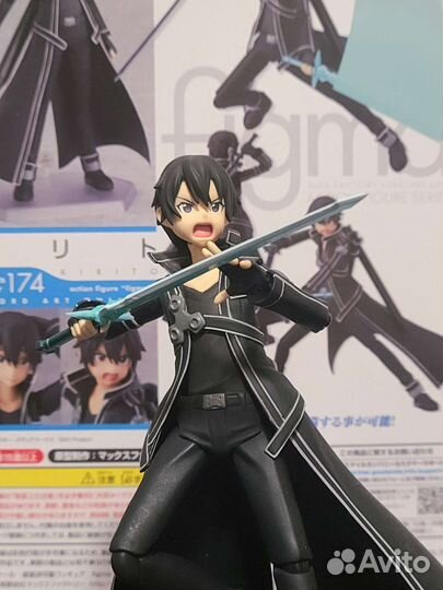 Аниме фигурка Figma figure Kirito 174