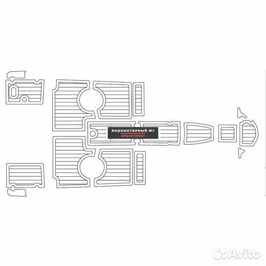 Комплект покрытий для катера феникс 510 BR