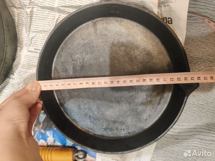 Чугунная сковорода СССР