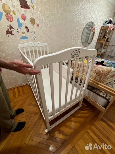 Детская кровать для новорожденных