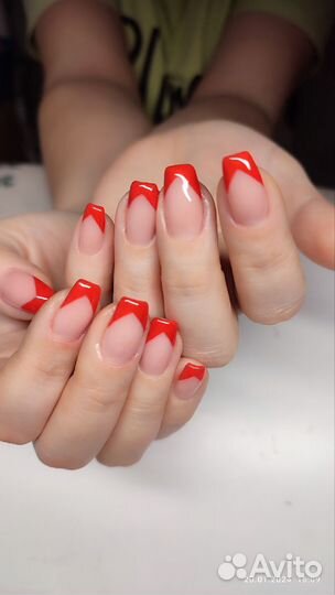 Наращивание ногтей. Маникюр.Гель лак