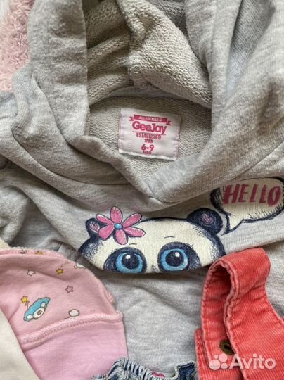 Вещи пакетом на девочку