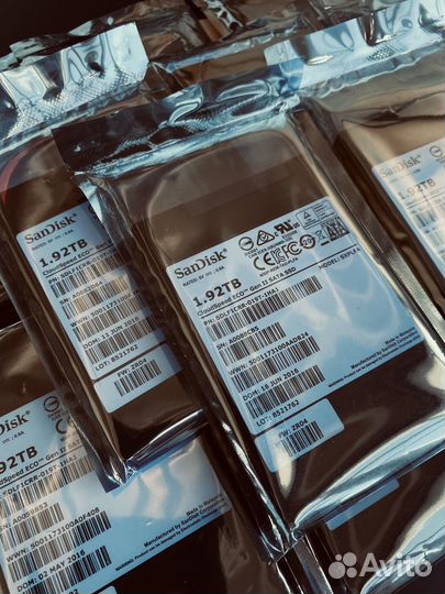 Серверные SSD SanDisk 1.92Tb sdlf1CRR-019T-1HA1