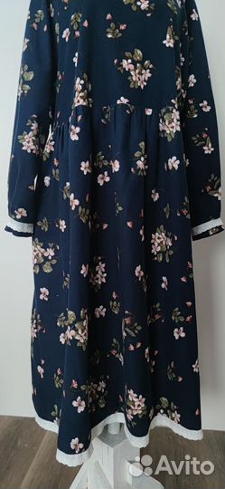 Платье теплый хлопок