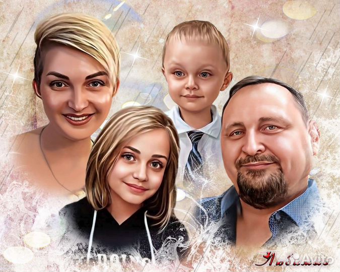 Шаржи, арт портреты