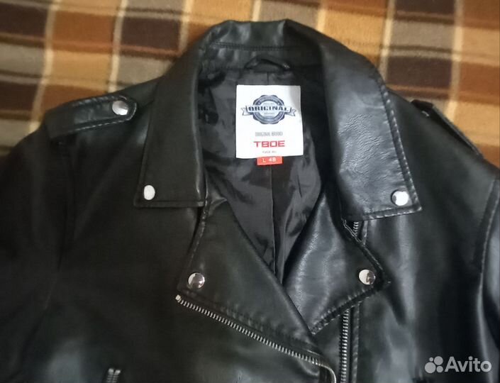 Кожаная куртка косуха 48 50