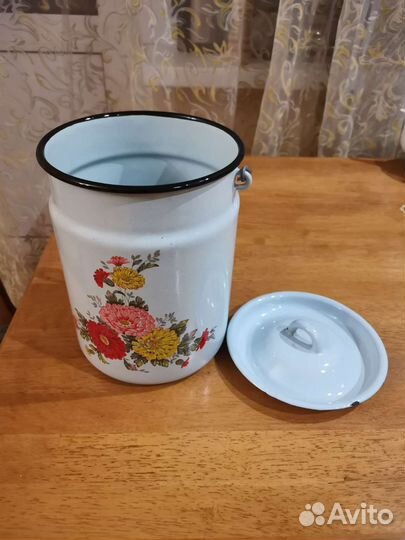 Бидон эмалированный