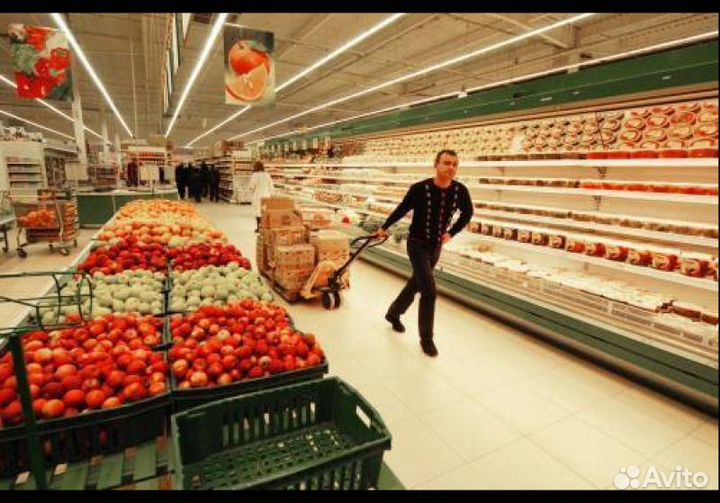 Грузчик в продуктовый магазин