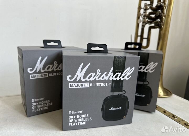 Наушники marshall major 3 bluetooth