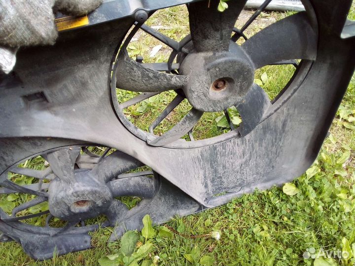 Вентилятор радиатора chevrolet captiva