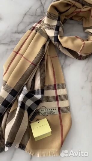 Шарф burberry кашемир