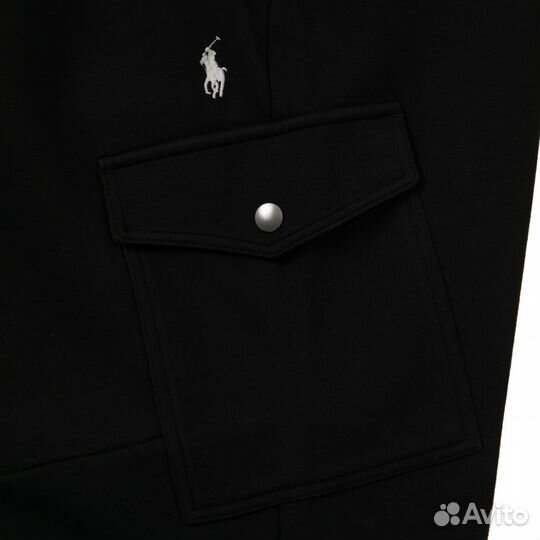 Мужские черные спортивные штаны Polo Ralph Lauren