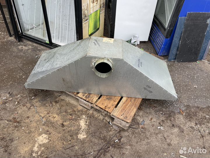 Зонты вытяжные оцинкованные