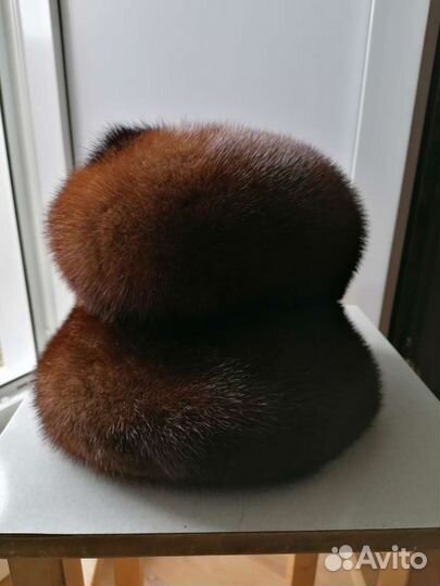 Шапка норковая женская
