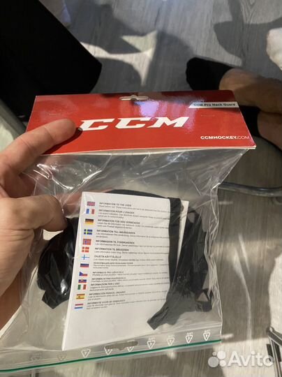 Ошейник хоккейный ccm pro neck guard