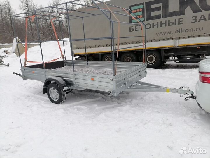 Прицеп с усиленным дышлом