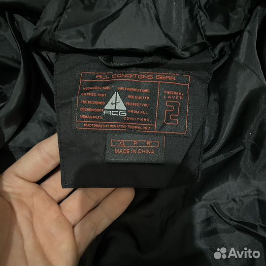 Пуховик Nike acg lunar lake зимний