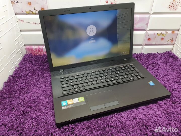 Lenovo 17.3 дюйма intel core i3 ssd120gb озу8гб