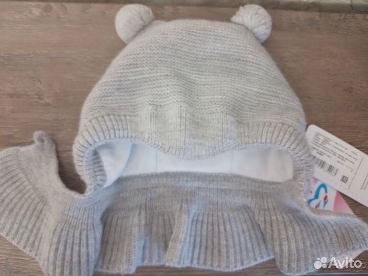 Зимний шапка шлем Журавлик 46 48