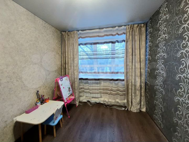 Комната 36,5 м² в 2-к., 1/4 эт.