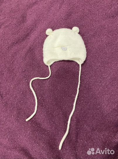 Шапочка для девочки весна/осень