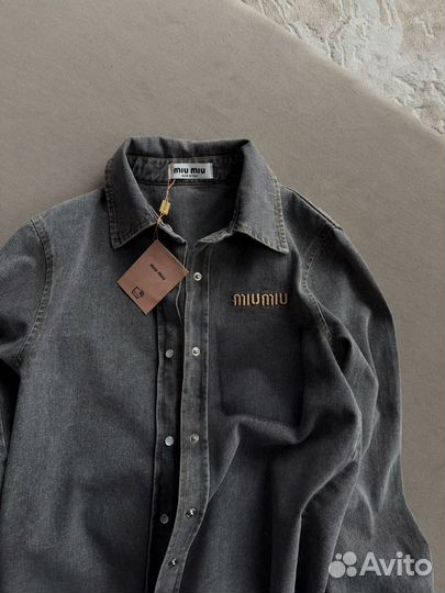 Рубашка Miu Miu