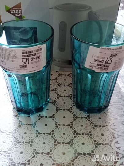 Новый набор стаканов IKEA pokal