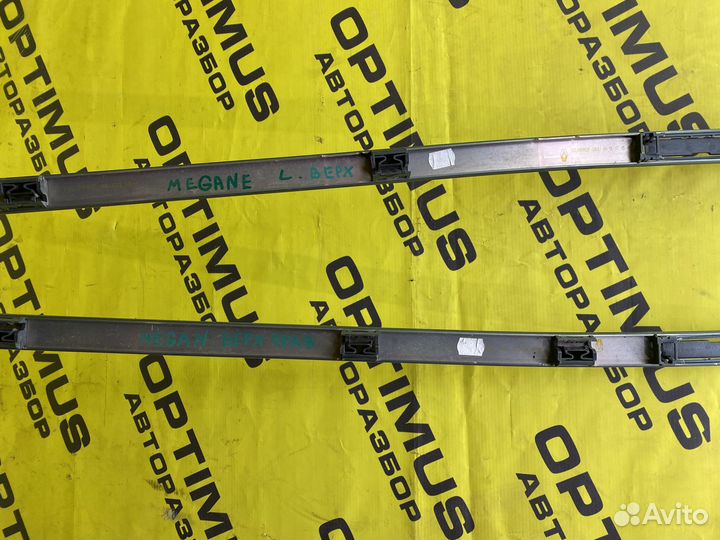 Молдинг на крышу Renault Megane 2