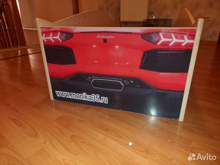 Детская кровать от 3 лет с бортиками