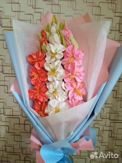 Зефирные букеты и наборы из зефира